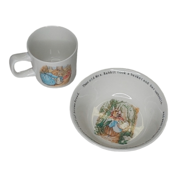 Peter Rabbit Cup & Bowl Set - Picture 5 of 5